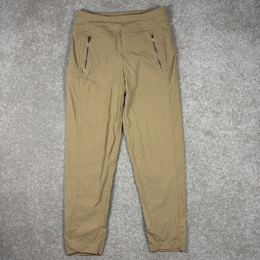 Athleta Trekkie North Jogger Pants Tan Khaki Hiking Outdoor Women 6